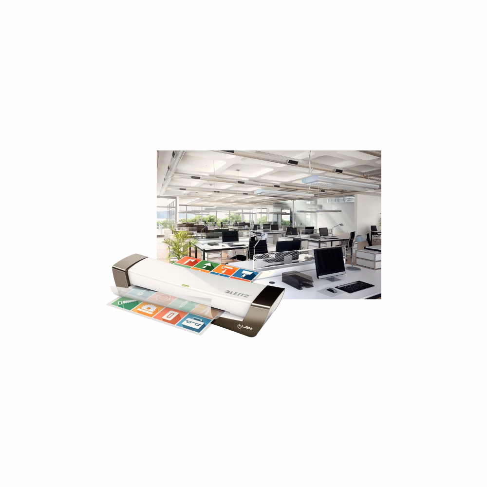 Laminálógép LEITZ iLAM Office A/4 ezüst