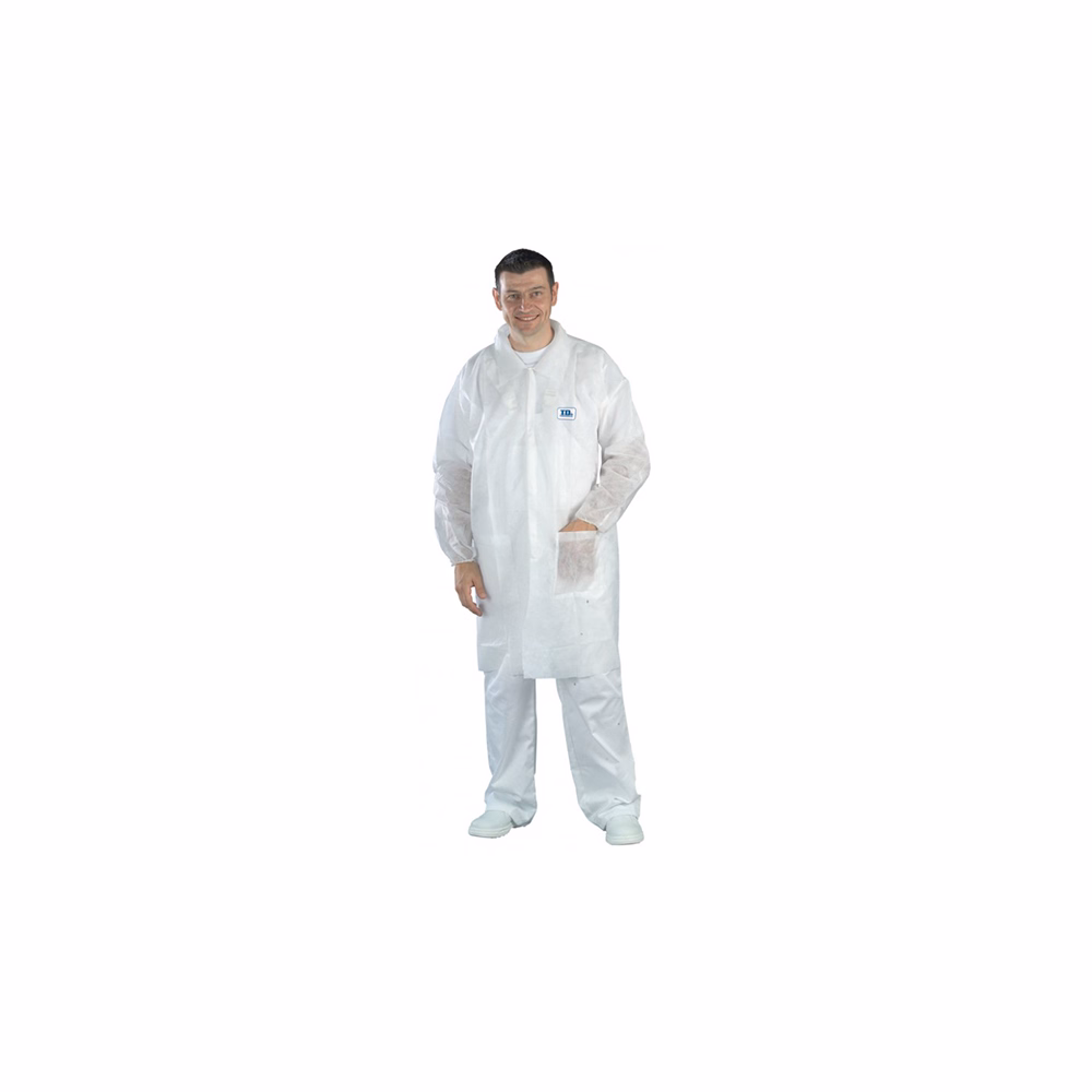 Látogató köpeny COVERGUARD PP fehér XL