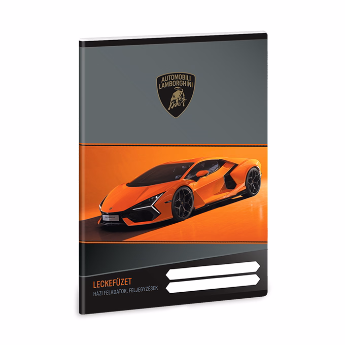 Leckefüzet ARS UNA A/5 32 lapos Lamborghini narancssárga