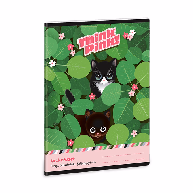 Leckefüzet ARS UNA A/5 32 lapos Think Pink