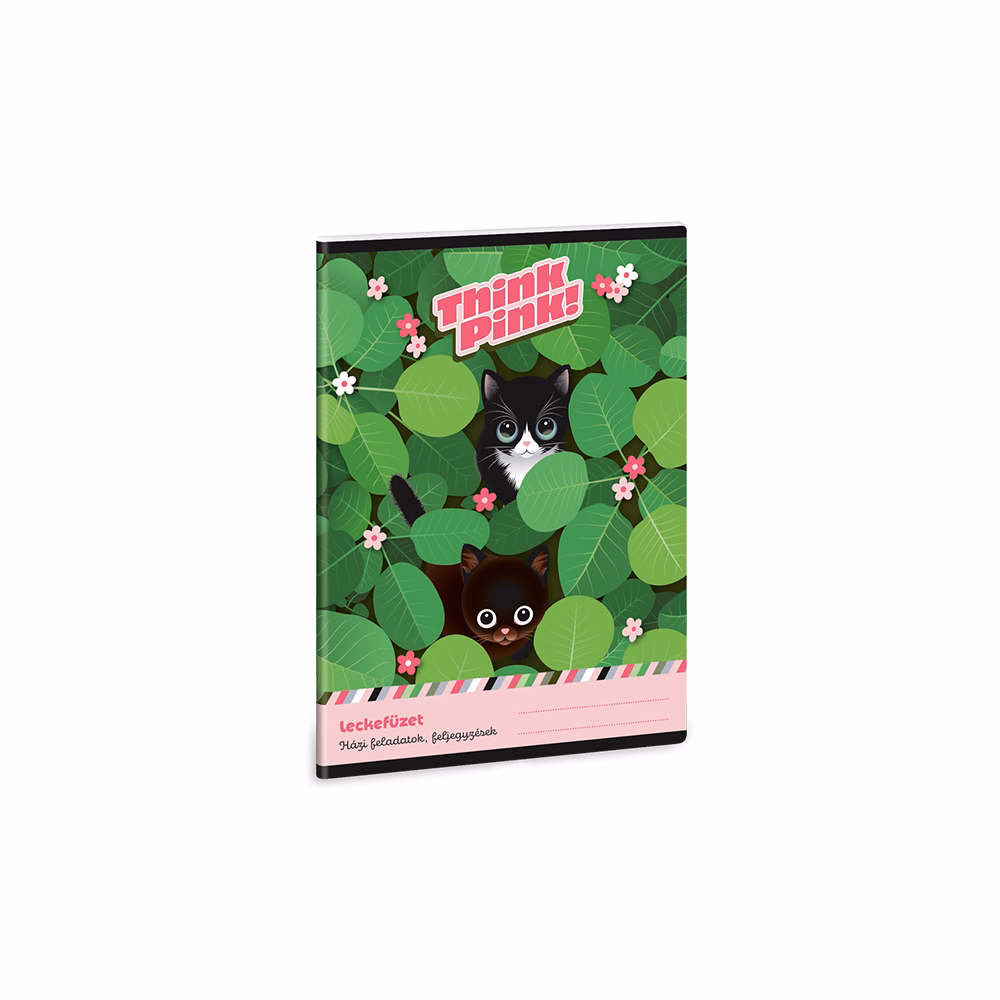 Leckefüzet ARS UNA A/5 32 lapos Think Pink