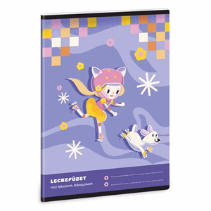 Leckefüzet ARS UNA A/5 32 lapos Keep Rolling