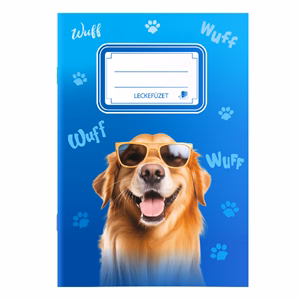 Leckefüzet ICO A/5 32 lapos Dogs