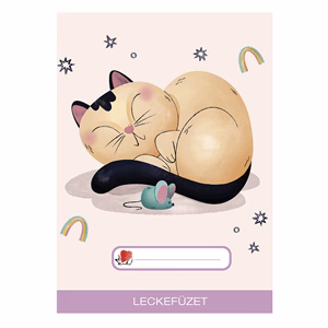 Leckefüzet ICO Süni A/5 Dreaming cat