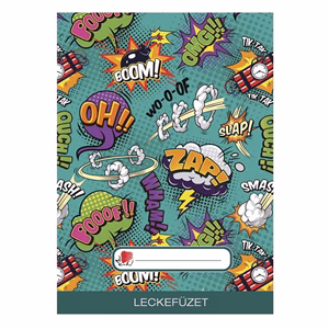 Leckefüzet ICO Süni A/5 Graffiti