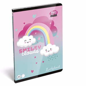 Leckefüzet LIZZYSULI A/5 40 lapos Lollipop Rainbow