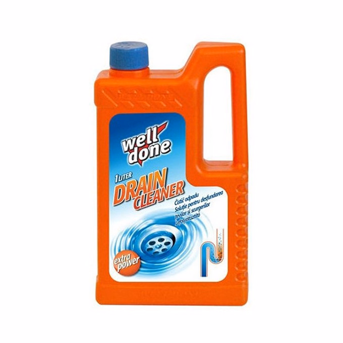 Lefolyótisztító WELL DONE 1L