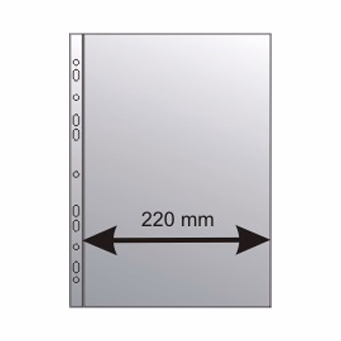 Lefűzhető genotherm A/4 maxi 100 mikron narancsos 50 darabos