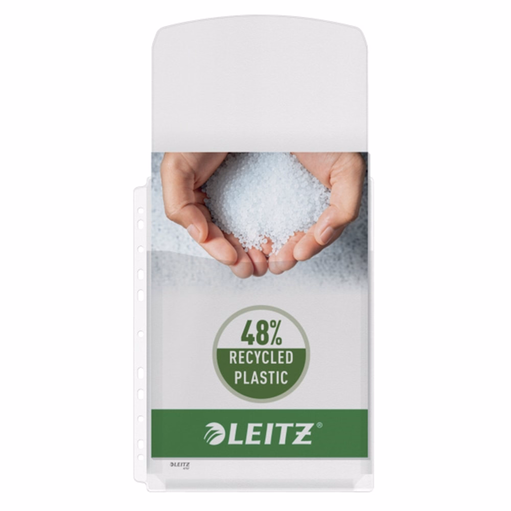 Lefűzhető genotherm LEITZ Jumbo A/4 170 mikron füles narancsos 5 darabos