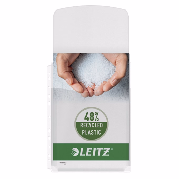 Lefűzhető genotherm LEITZ Jumbo A/4 170 mikron füles narancsos 5 darabos