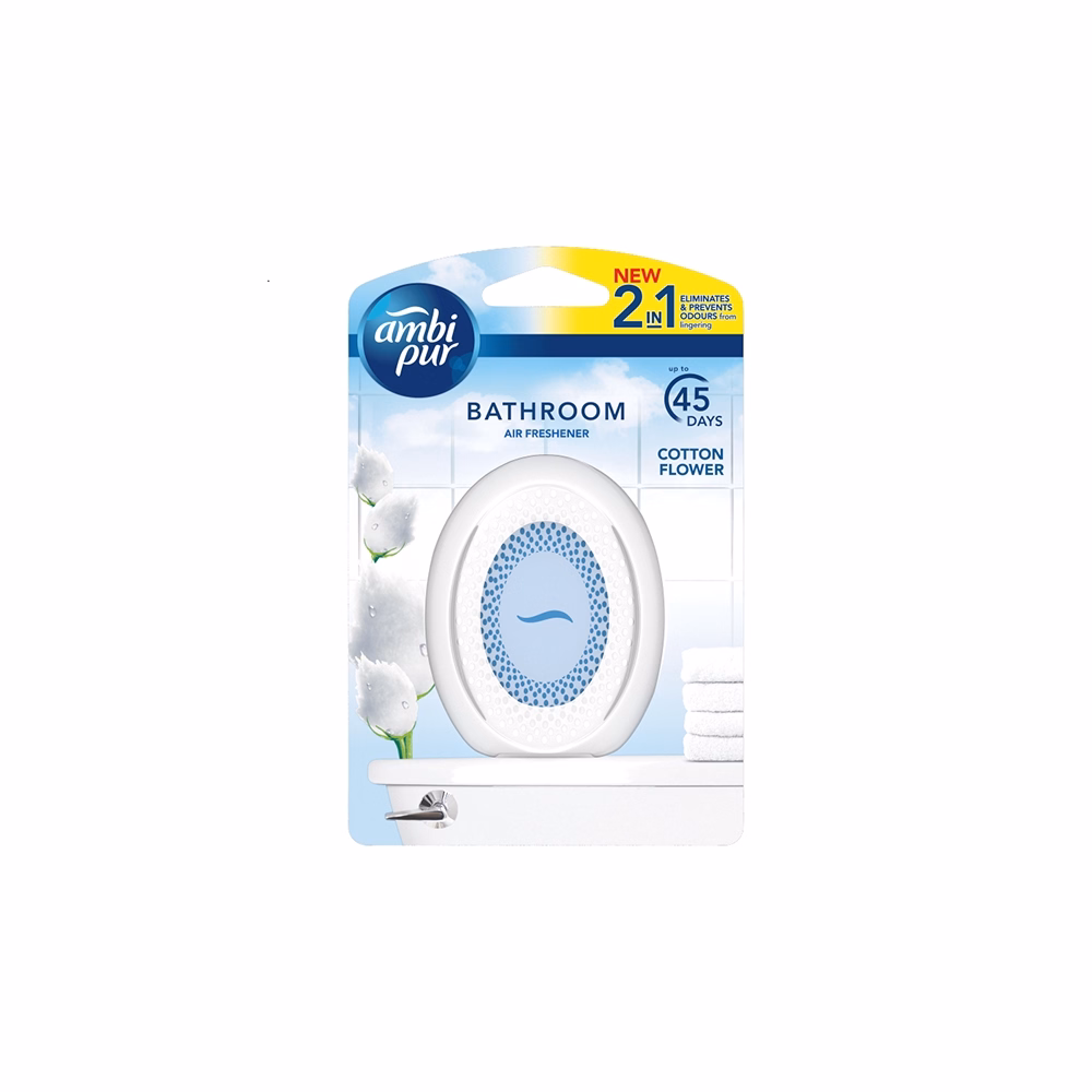 Légfrissítő AMBI PUR Bathroom Pamut virág 7,5ml Légfrissítő AMBI PUR Bathroom Pamut virág 7,5ml
