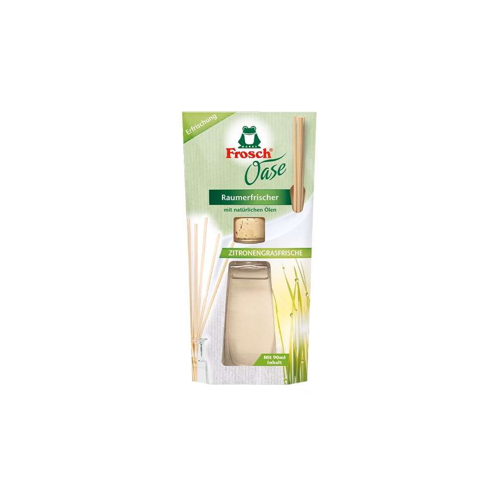 Légfrissítő FROSCH Oase citromfűvel pálcikás 90ml