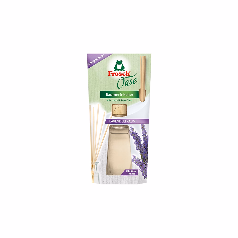 Légfrissítő FROSCH Oase levendula pálcikás 90ml