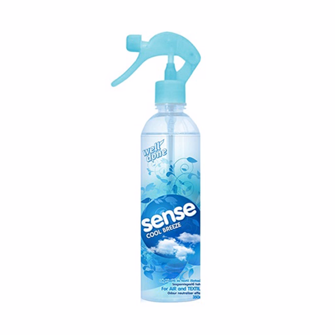 Légfrissítő és textil illatosító WELL DONE Sense Coll breeze 350 ml