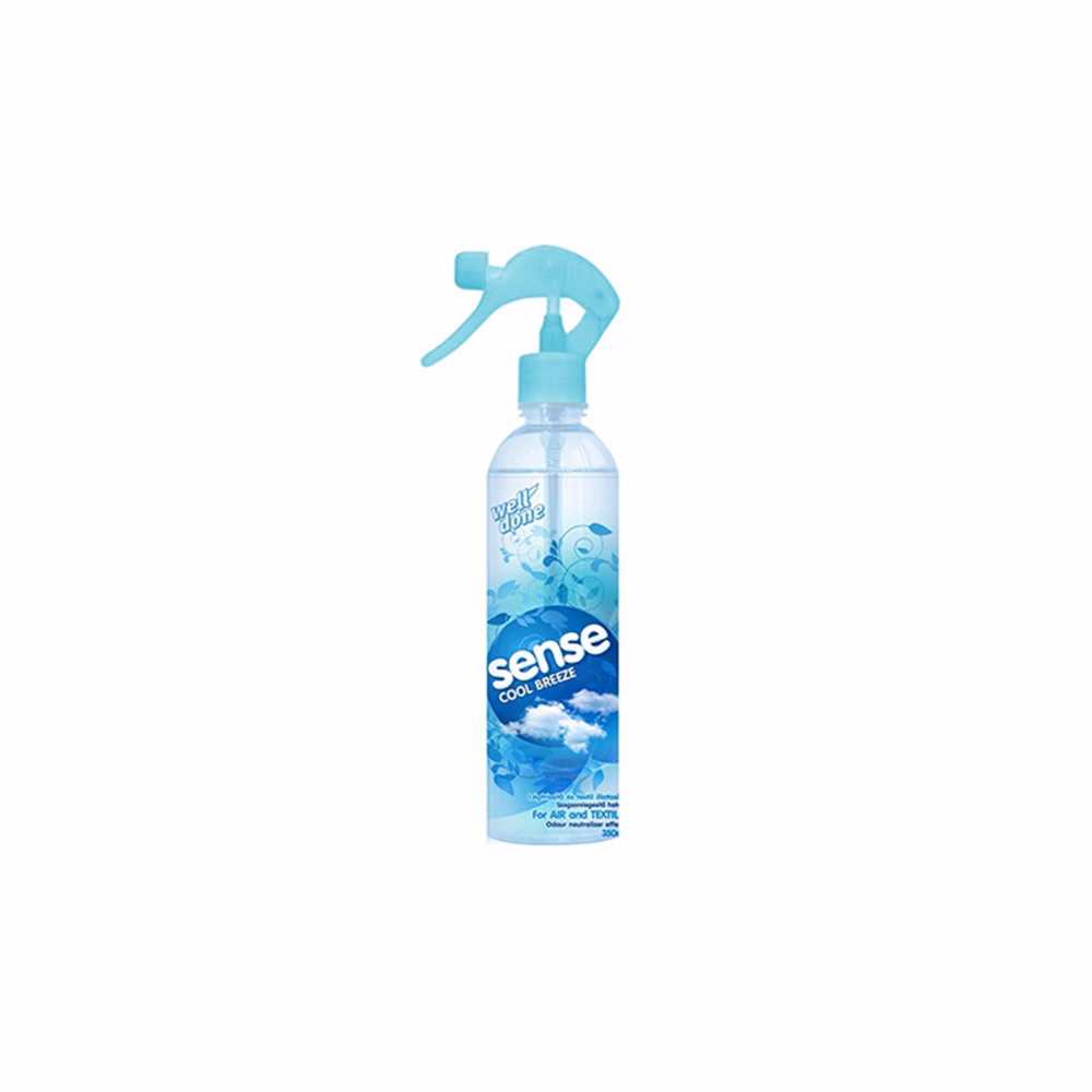 Légfrissítő és textil illatosító WELL DONE Sense Coll breeze 350 ml