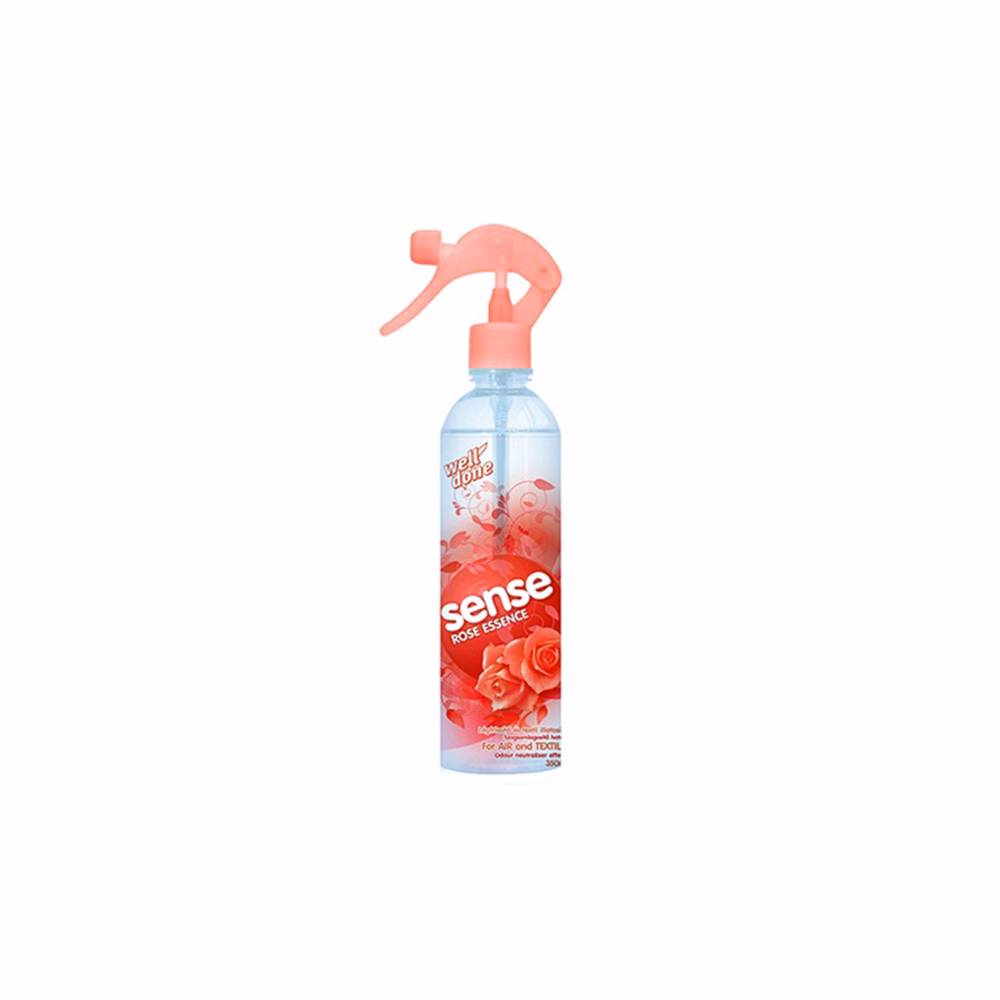 Légfrissítő és textil illatosító WELL DONE Sense Rose essence 350 ml