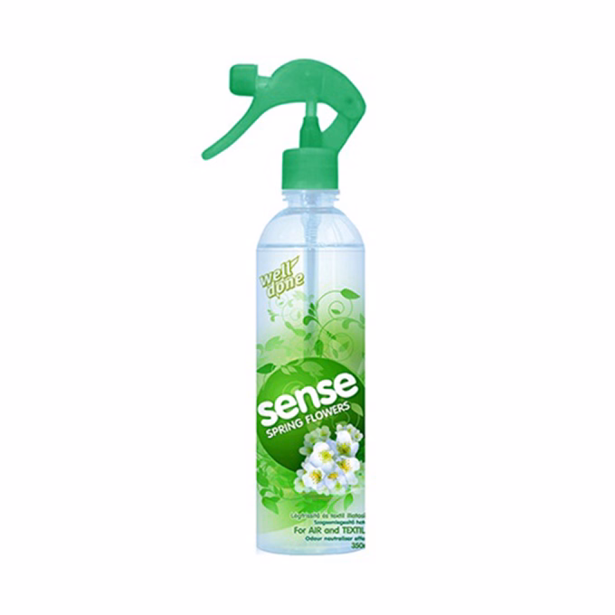 Légfrissítő és textil illatosító WELL DONE Sense Spring flowers 350 ml