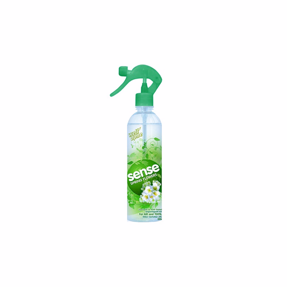 Légfrissítő és textil illatosító WELL DONE Sense Spring flowers 350 ml
