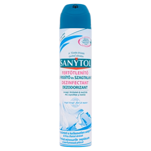 Légfrissítő fertőtlenítő SANYTOL hegyi levegő 300 ml