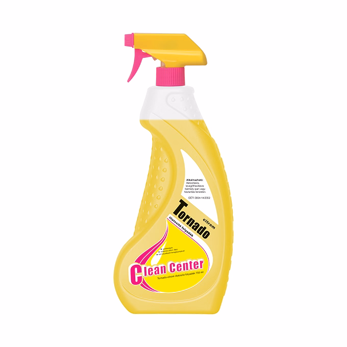 Légfrissítő szórófejes CLEAN CENTER Tornádó citrom 750 ml