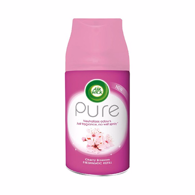 Légfrissítő utántöltő AIR WICK Freshmatic Cseresznye virág 250 ml Légfrissítő utántöltő AIR WICK Freshmatic Cseresznye virág 250 ml