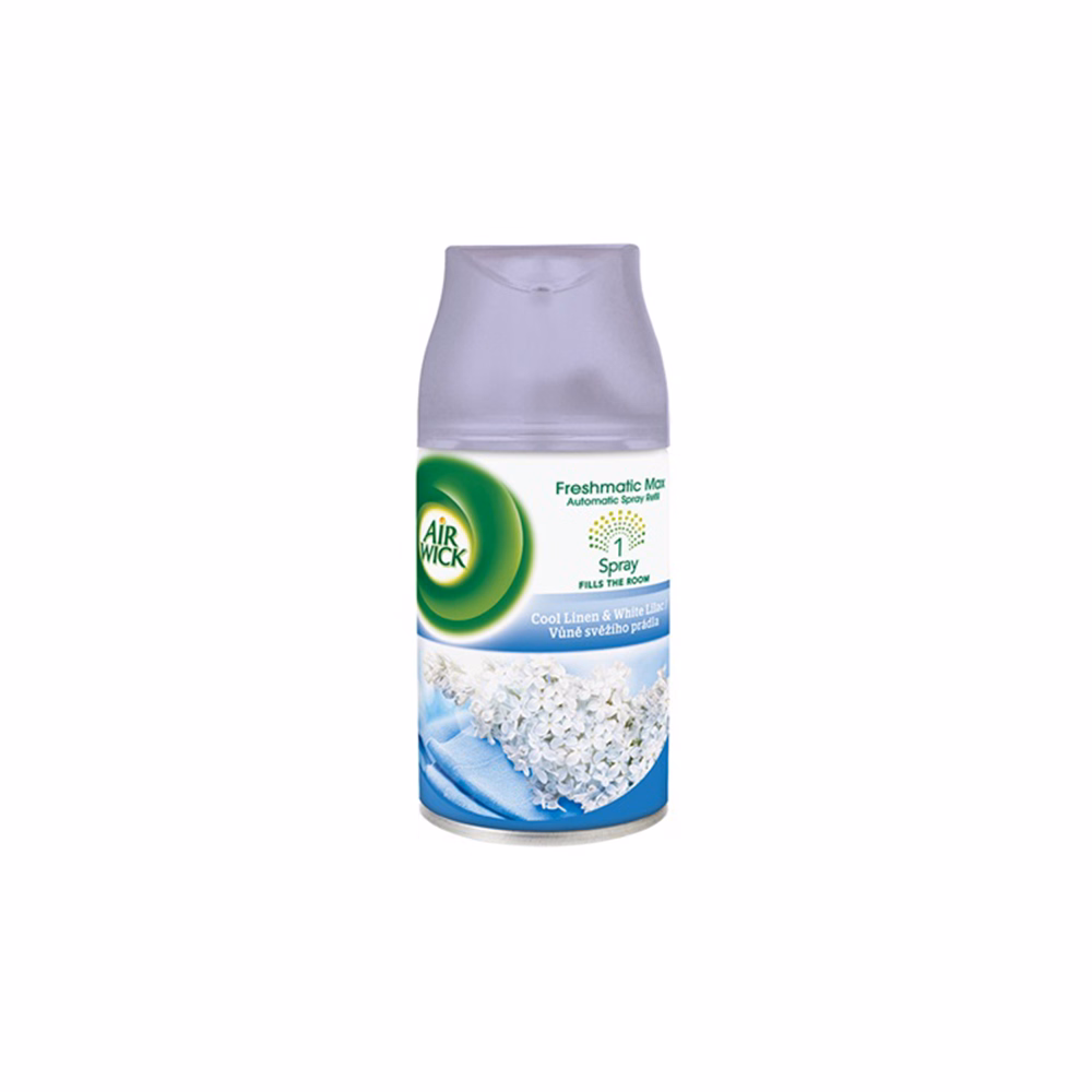 Légfrissítő utántöltő AIR WICK Freshmatic Friss ruha és Fehér liliom 250 ml