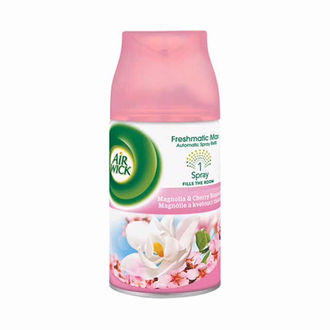 Légfrissítő utántöltő AIR WICK Freshmatic Magnólia és cseresznyevirág 250 ml