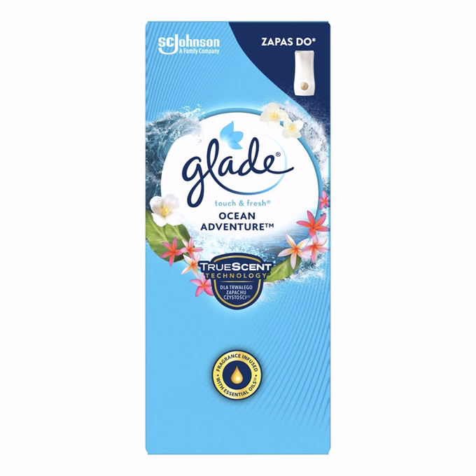 Légfrissítő utántöltő GLADE Touch & Fresh 10 ml