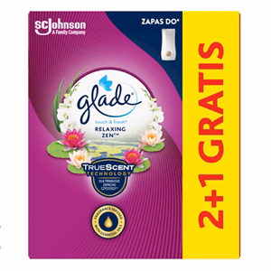 Légfrissítő utántöltő GLADE Touch & Fresh Japán kert 3x10ml