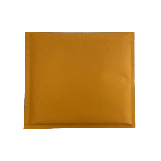 Légpárnás tasak CD szilikonos barna 165x180mm