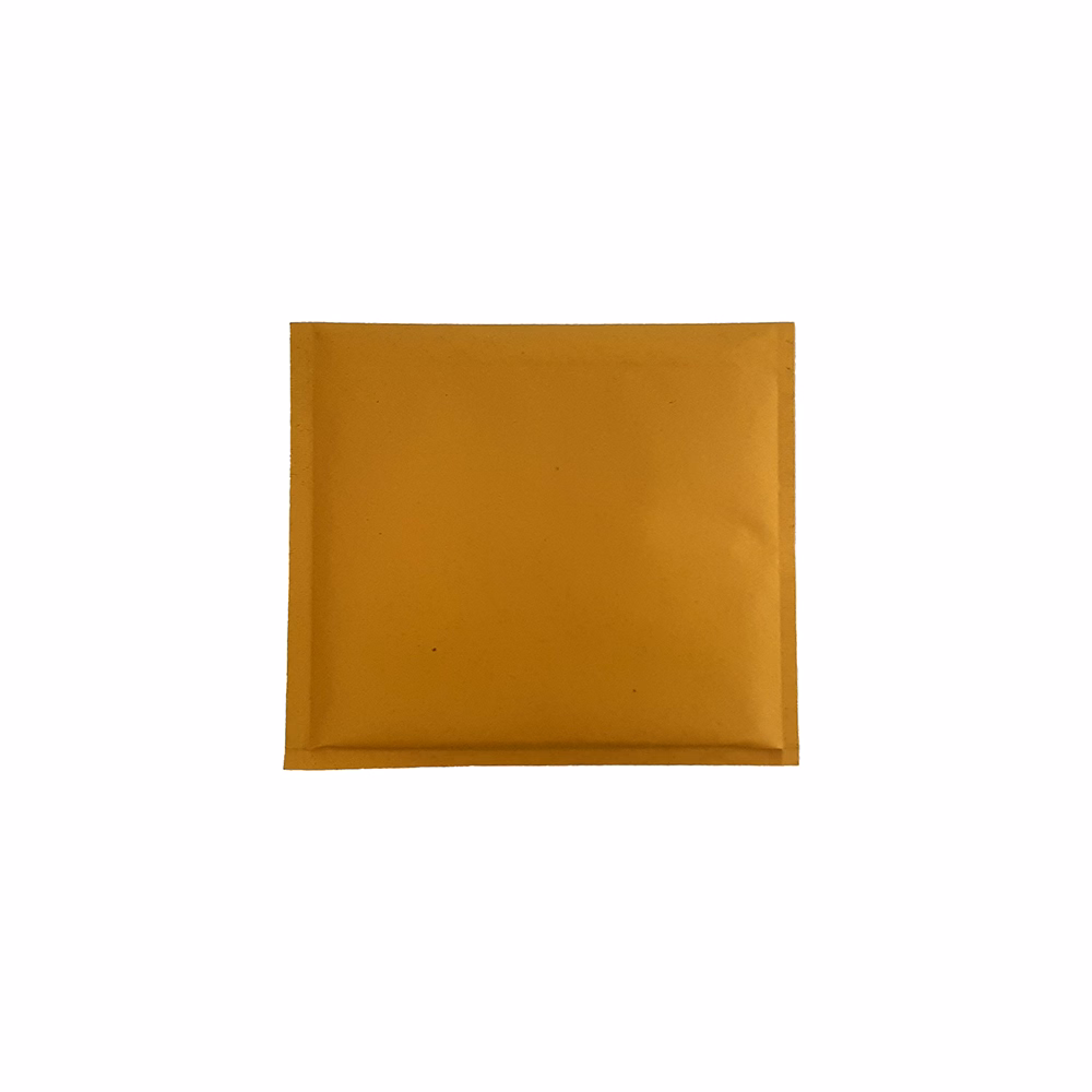 Légpárnás tasak CD szilikonos barna 165x180mm