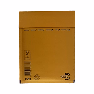 Légpárnás tasak No13/W3 szilikonos barna 150x215mm