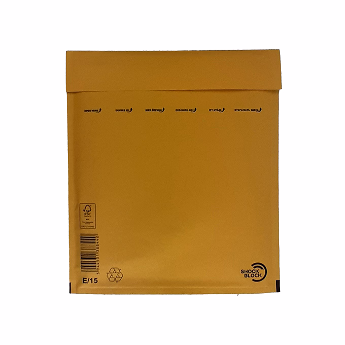 Légpárnás tasak No15/W5 szilikonos barna 220x265mm Légpárnás tasak No15/W5 szilikonos barna 220x265mm