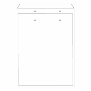 Légpárnás tasak No17/W7 szilikonos fehér 240x340mm