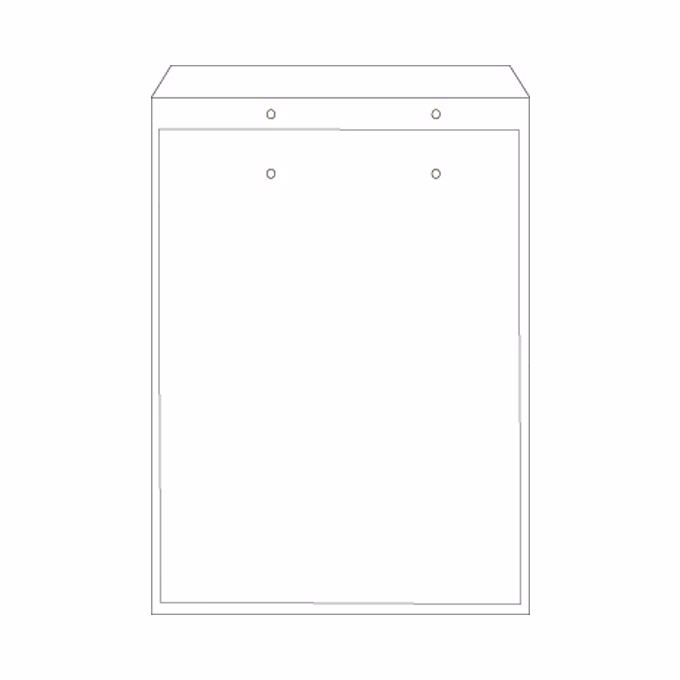 Légpárnás tasak No17/W7 szilikonos fehér 240x340mm