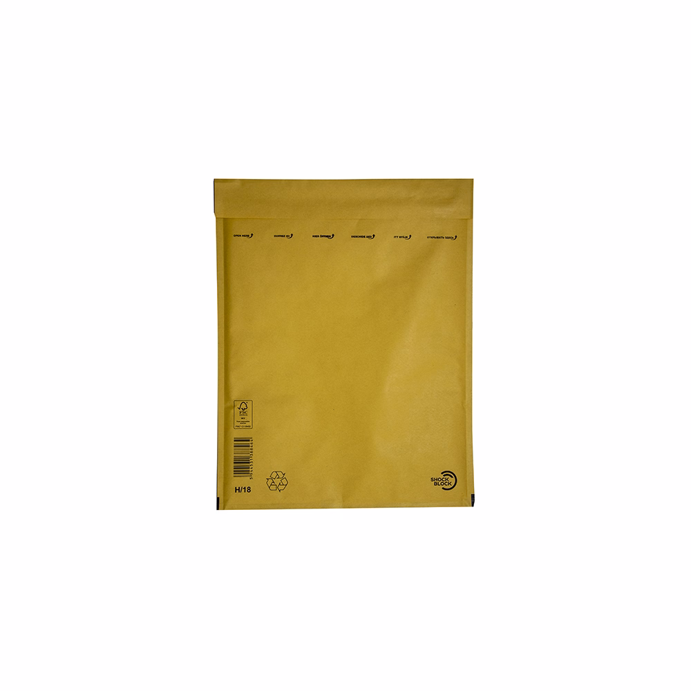 Légpárnás tasak No18/W8 szilikonos barna 270x360mm