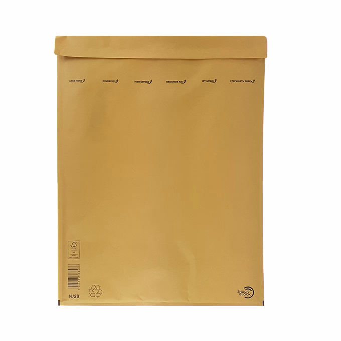 Légpárnás tasak No20/W10 szilikonos barna 350x470mm