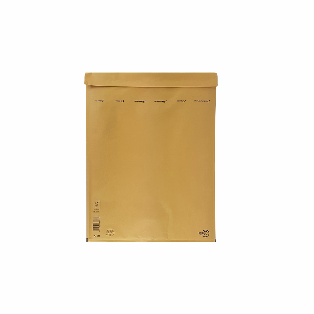 Légpárnás tasak No20/W10 szilikonos barna 350x470mm