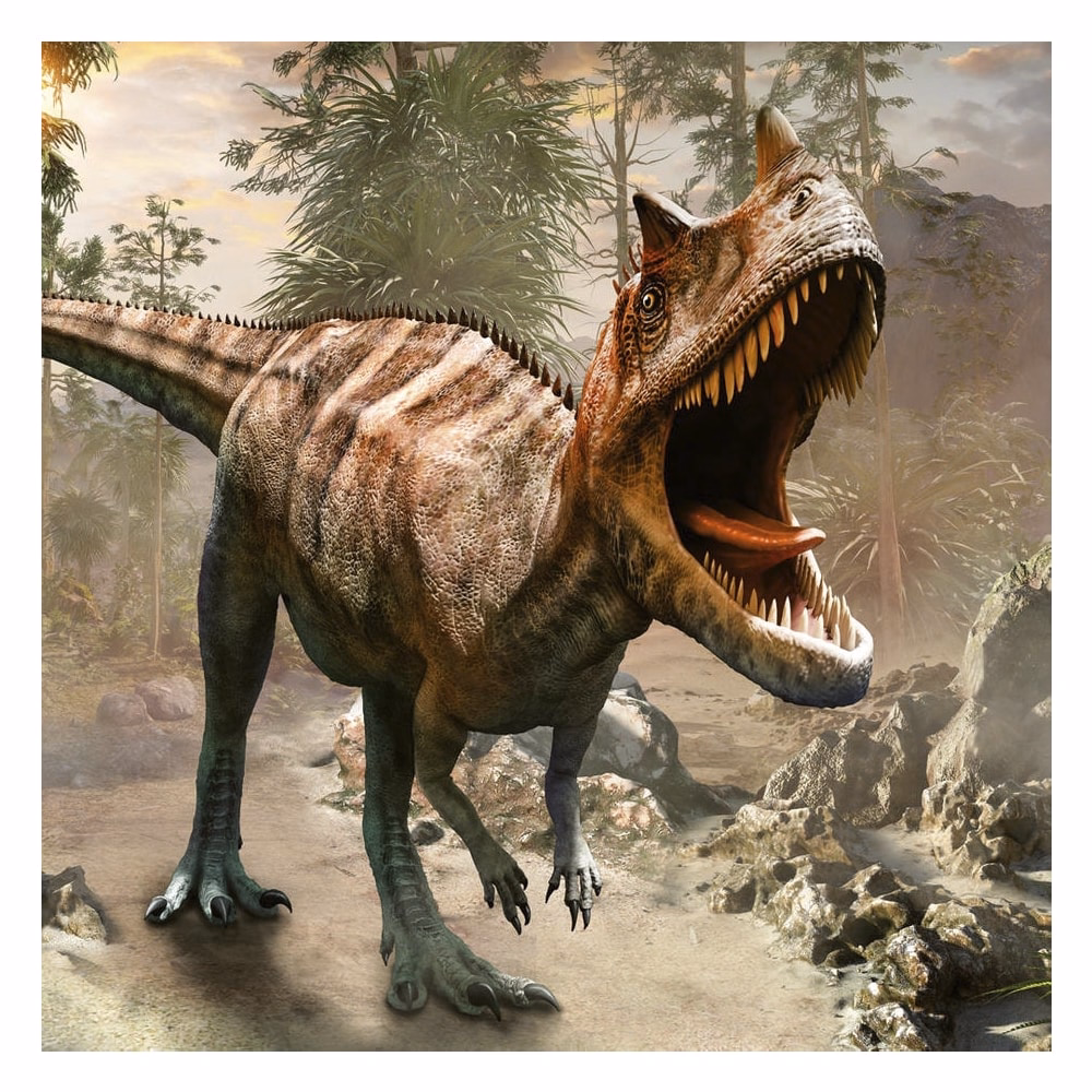 Lemeznaptár REALSYSTEM 300x300mm Dinosaurs 2027