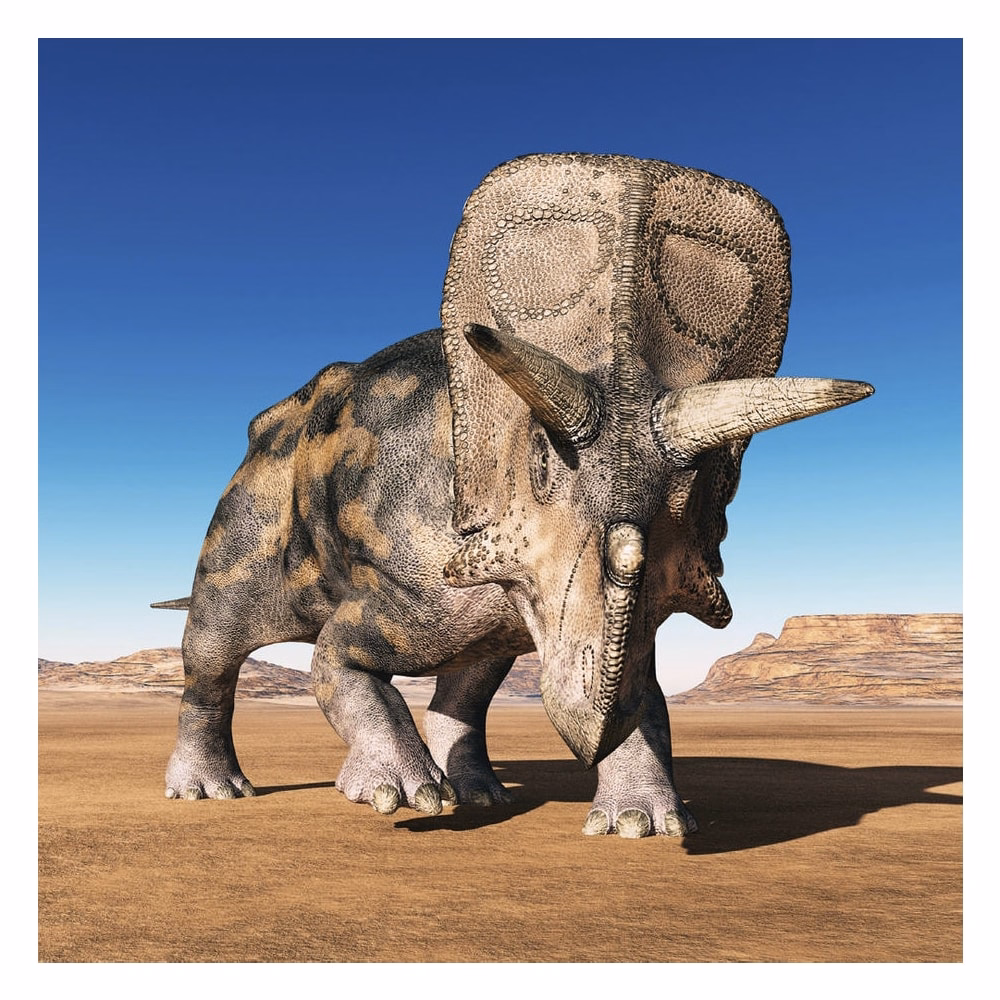 Lemeznaptár REALSYSTEM 300x300mm Dinosaurs 2027