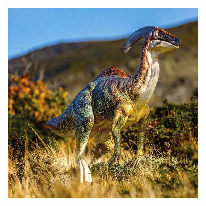 Lemeznaptár REALSYSTEM 300x300mm Dinosaurs 2027