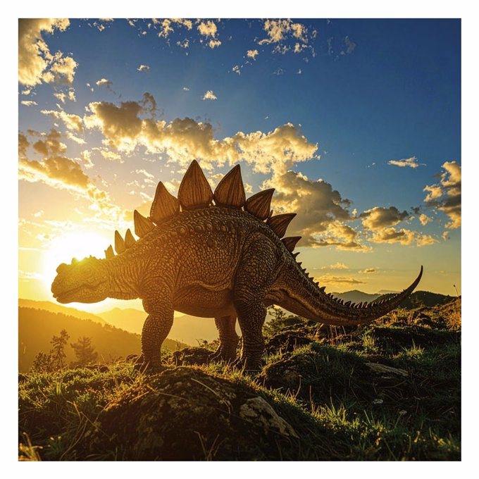 Lemeznaptár REALSYSTEM 300x300mm Dinosaurs 2027