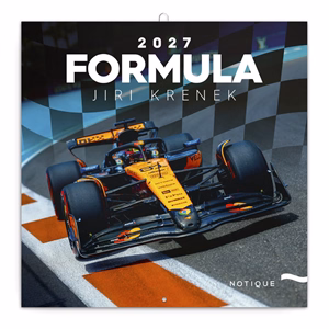 Lemeznaptár REALSYSTEM 300x300mm Formula 2027