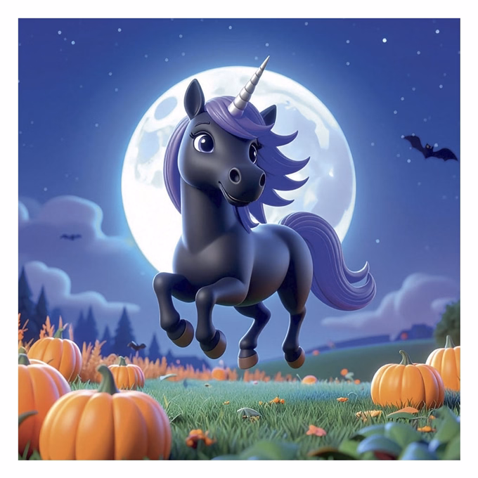 Lemeznaptár REALSYSTEM 300x300mm Happy Unicorns 2027