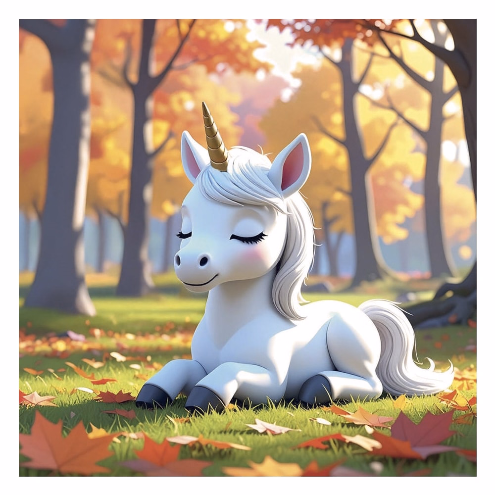 Lemeznaptár REALSYSTEM 300x300mm Happy Unicorns 2027