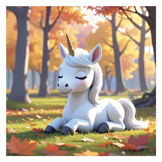Lemeznaptár REALSYSTEM 300x300mm Happy Unicorns 2027