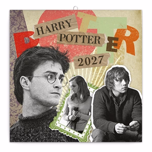 Lemeznaptár REALSYSTEM 300x300mm Harry Potter 2027