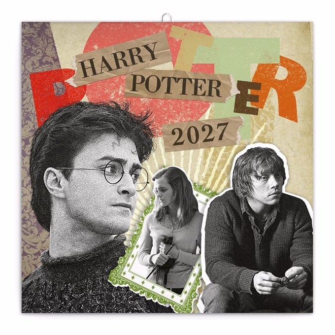 Lemeznaptár REALSYSTEM 300x300mm Harry Potter 2027