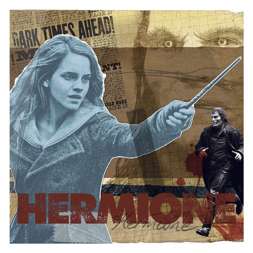 Lemeznaptár REALSYSTEM 300x300mm Harry Potter 2027