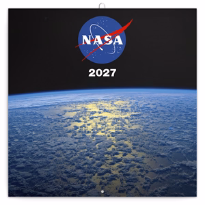Lemeznaptár REALSYSTEM 300x300mm NASA 2027